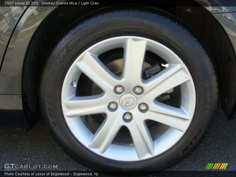 Smokey Granite Mica / Light Gray 2007 Lexus ES 350