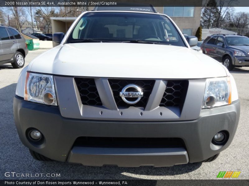 Avalanche White / Steel/Graphite 2008 Nissan Xterra SE 4x4