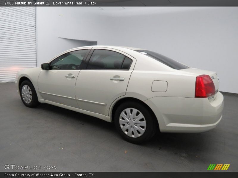 Dover White Pearl / Black 2005 Mitsubishi Galant ES