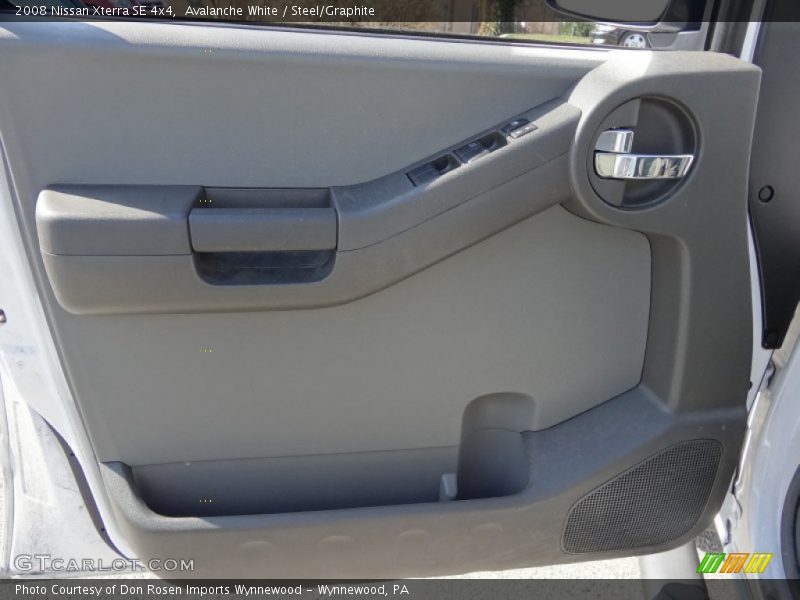 Avalanche White / Steel/Graphite 2008 Nissan Xterra SE 4x4