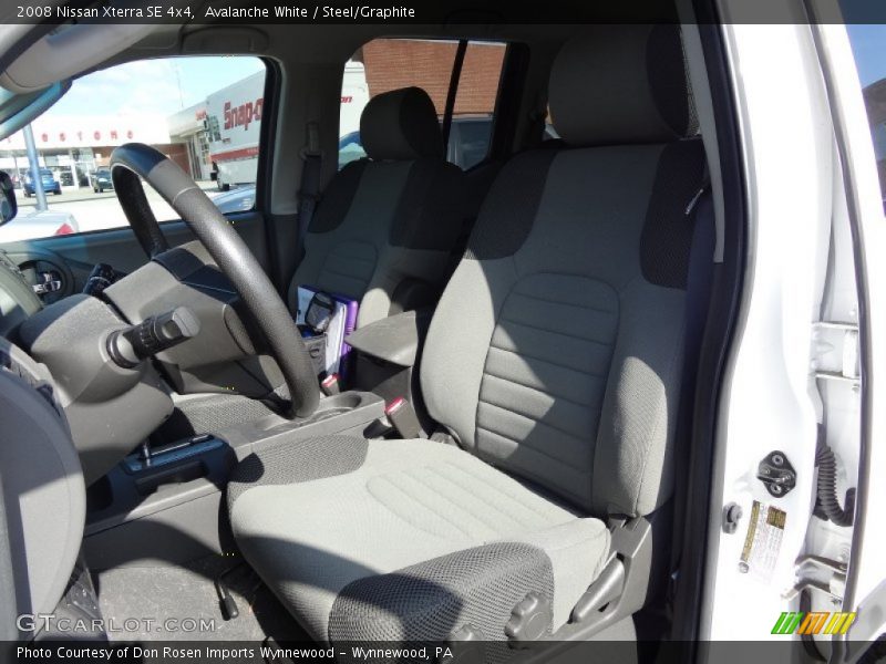 Avalanche White / Steel/Graphite 2008 Nissan Xterra SE 4x4