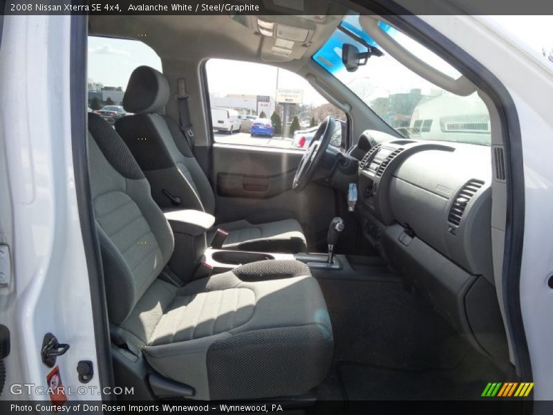 Avalanche White / Steel/Graphite 2008 Nissan Xterra SE 4x4