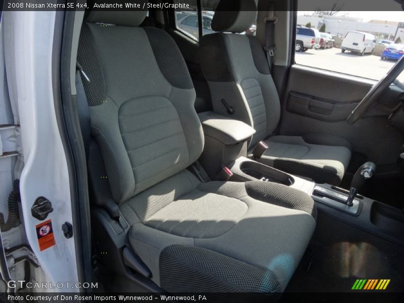 Avalanche White / Steel/Graphite 2008 Nissan Xterra SE 4x4