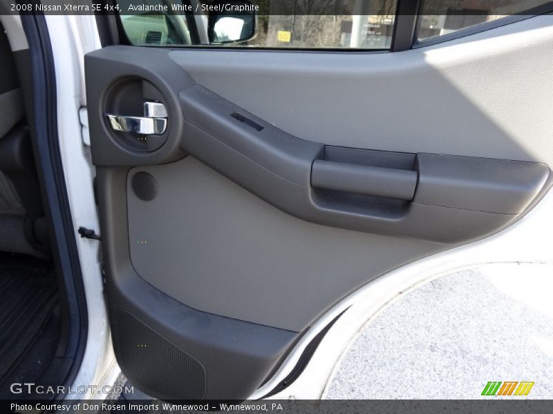 Avalanche White / Steel/Graphite 2008 Nissan Xterra SE 4x4