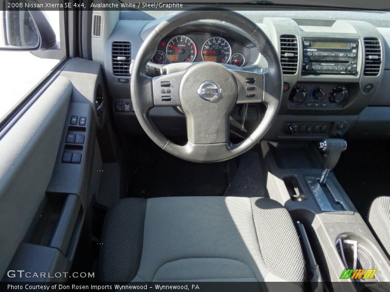 Avalanche White / Steel/Graphite 2008 Nissan Xterra SE 4x4