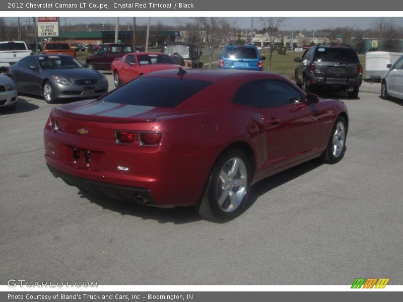 Crystal Red Tintcoat / Black 2012 Chevrolet Camaro LT Coupe