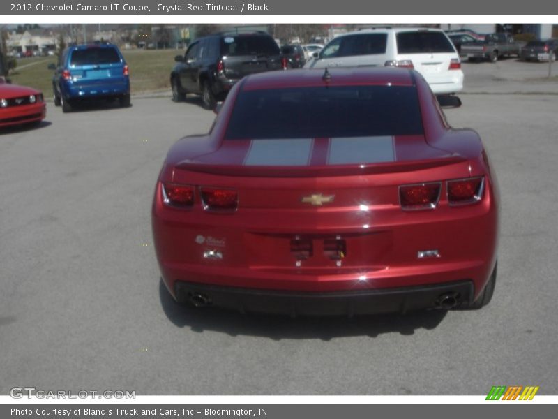 Crystal Red Tintcoat / Black 2012 Chevrolet Camaro LT Coupe