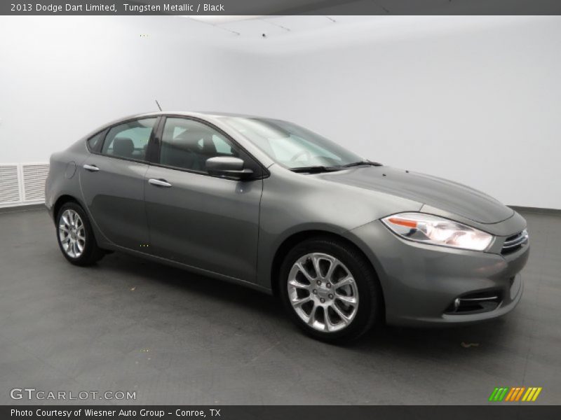 Tungsten Metallic / Black 2013 Dodge Dart Limited