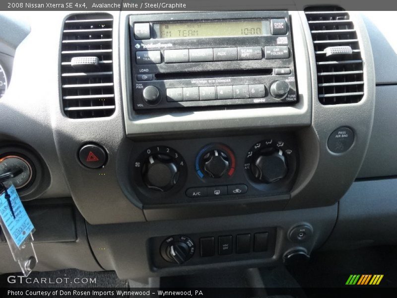 Avalanche White / Steel/Graphite 2008 Nissan Xterra SE 4x4