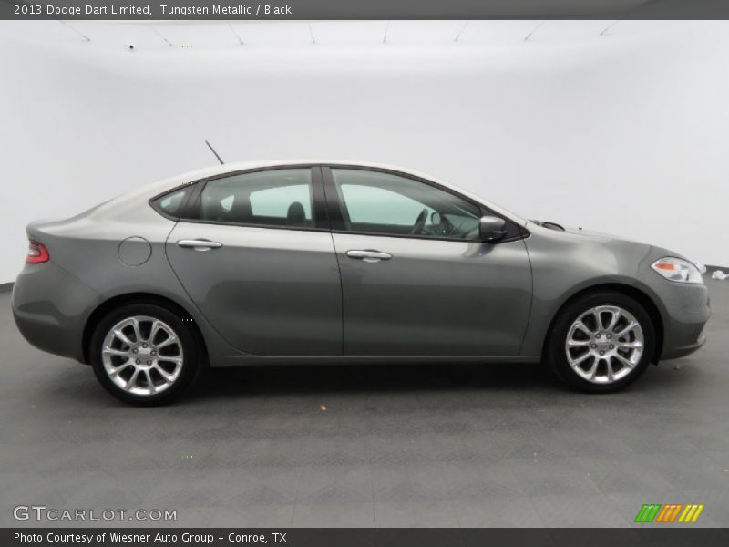 Tungsten Metallic / Black 2013 Dodge Dart Limited