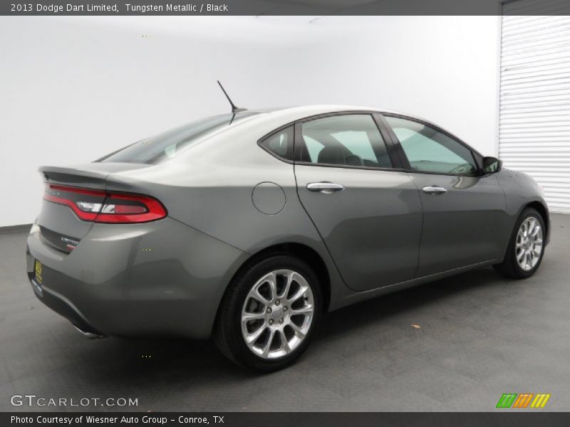 Tungsten Metallic / Black 2013 Dodge Dart Limited