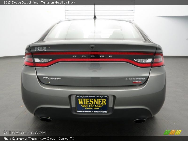 Tungsten Metallic / Black 2013 Dodge Dart Limited