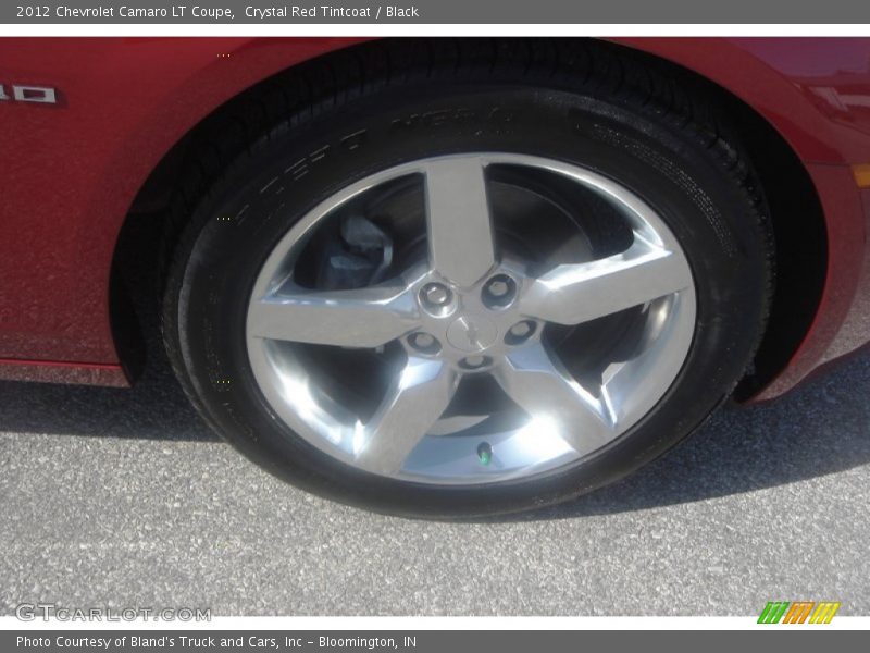 Crystal Red Tintcoat / Black 2012 Chevrolet Camaro LT Coupe