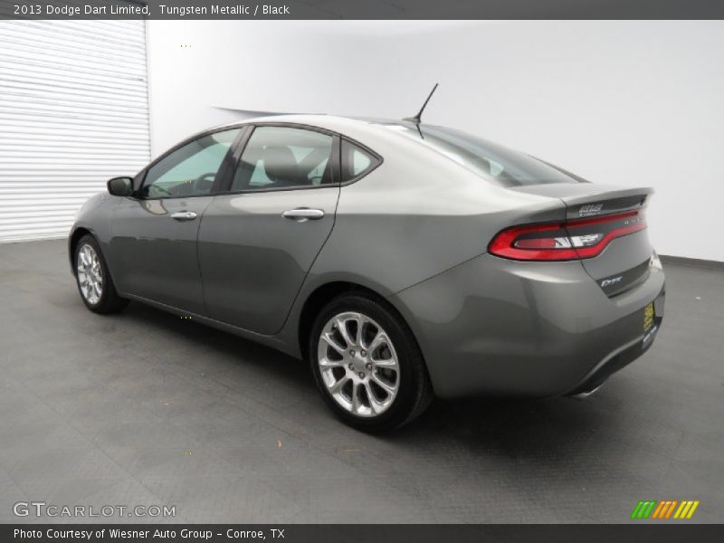 Tungsten Metallic / Black 2013 Dodge Dart Limited