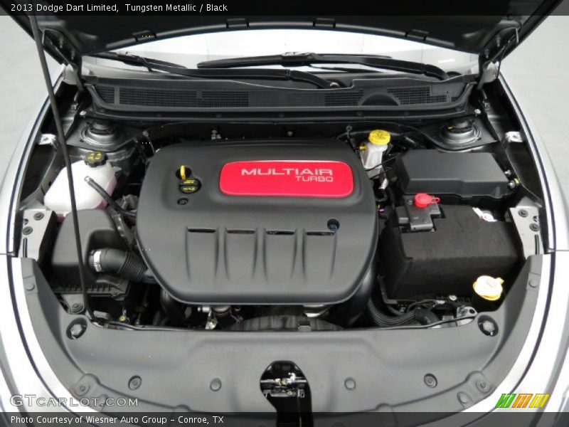 Tungsten Metallic / Black 2013 Dodge Dart Limited