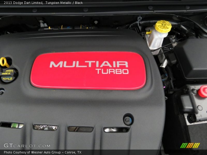Tungsten Metallic / Black 2013 Dodge Dart Limited