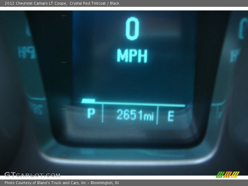 Crystal Red Tintcoat / Black 2012 Chevrolet Camaro LT Coupe