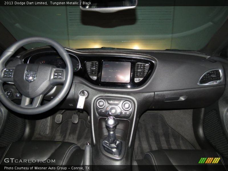 Tungsten Metallic / Black 2013 Dodge Dart Limited