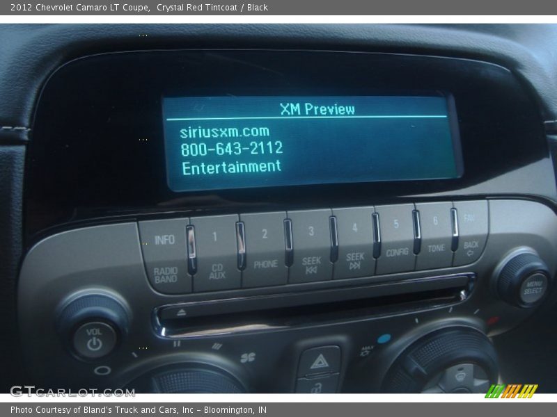 Crystal Red Tintcoat / Black 2012 Chevrolet Camaro LT Coupe