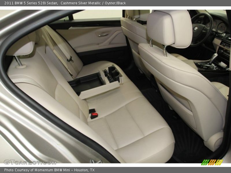 Cashmere Silver Metallic / Oyster/Black 2011 BMW 5 Series 528i Sedan