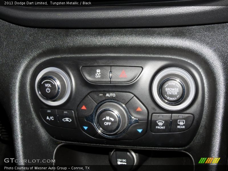 Tungsten Metallic / Black 2013 Dodge Dart Limited