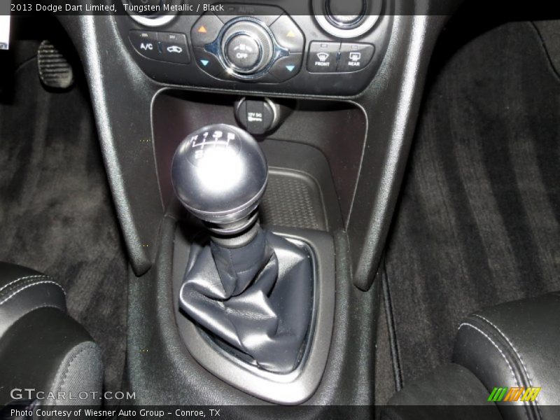 Tungsten Metallic / Black 2013 Dodge Dart Limited