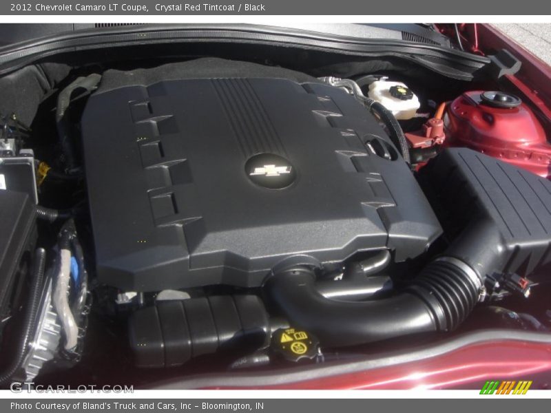 Crystal Red Tintcoat / Black 2012 Chevrolet Camaro LT Coupe