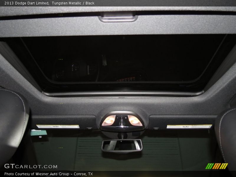 Tungsten Metallic / Black 2013 Dodge Dart Limited
