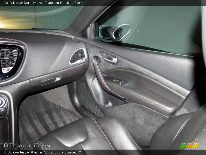 Tungsten Metallic / Black 2013 Dodge Dart Limited