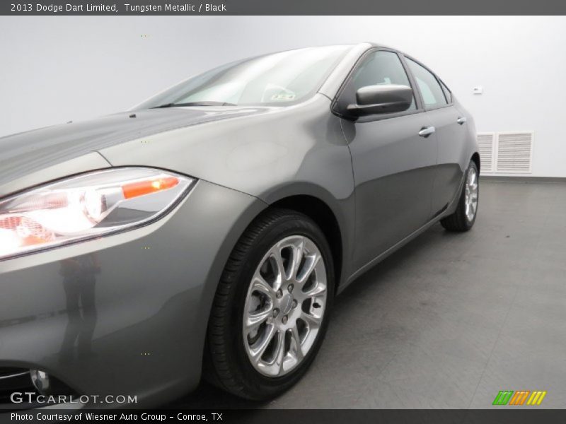 Tungsten Metallic / Black 2013 Dodge Dart Limited