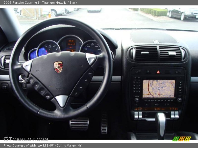 Titanium Metallic / Black 2005 Porsche Cayenne S