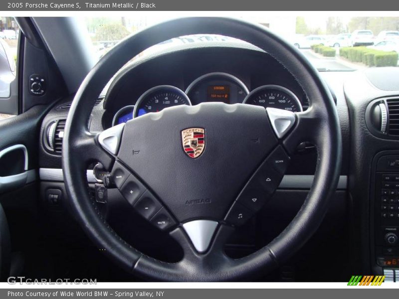 Titanium Metallic / Black 2005 Porsche Cayenne S