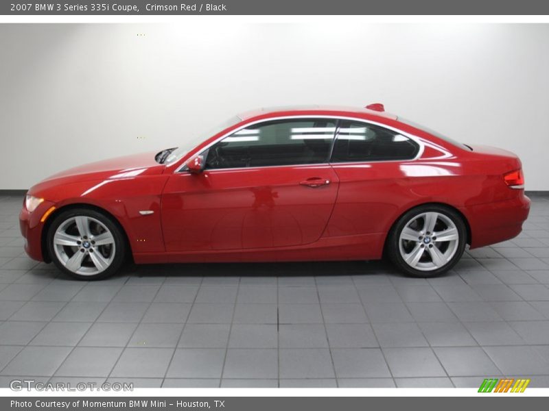  2007 3 Series 335i Coupe Crimson Red