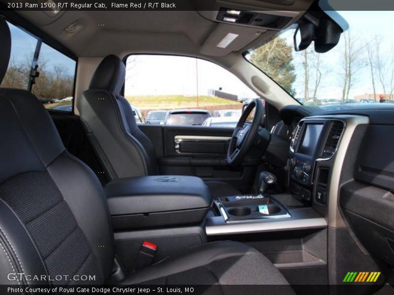 Flame Red / R/T Black 2013 Ram 1500 R/T Regular Cab