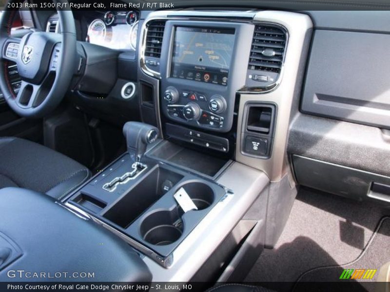 Flame Red / R/T Black 2013 Ram 1500 R/T Regular Cab