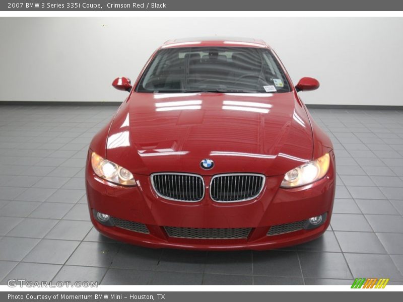 Crimson Red / Black 2007 BMW 3 Series 335i Coupe