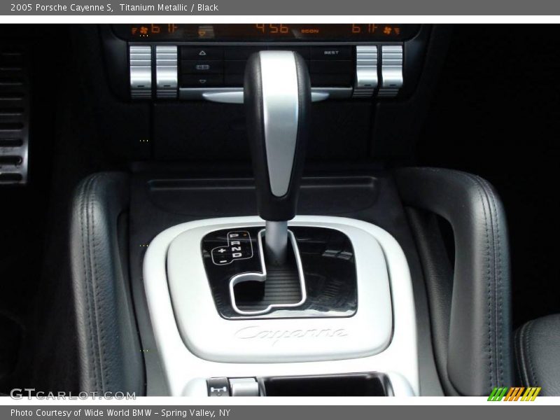 Titanium Metallic / Black 2005 Porsche Cayenne S