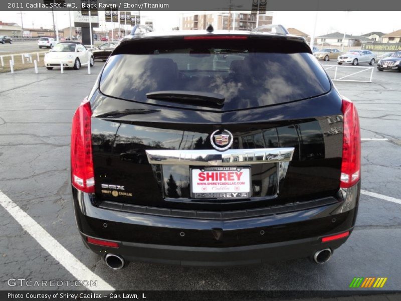 Black Raven / Ebony/Titanium 2011 Cadillac SRX FWD