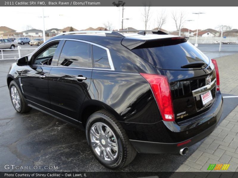 Black Raven / Ebony/Titanium 2011 Cadillac SRX FWD