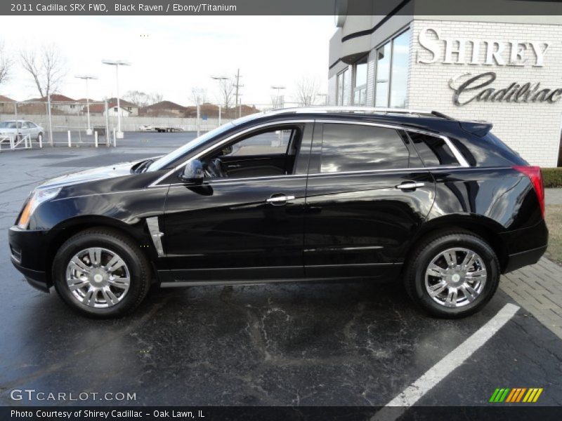 Black Raven / Ebony/Titanium 2011 Cadillac SRX FWD