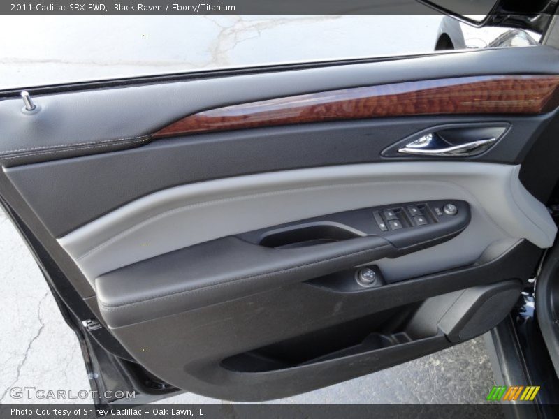 Black Raven / Ebony/Titanium 2011 Cadillac SRX FWD