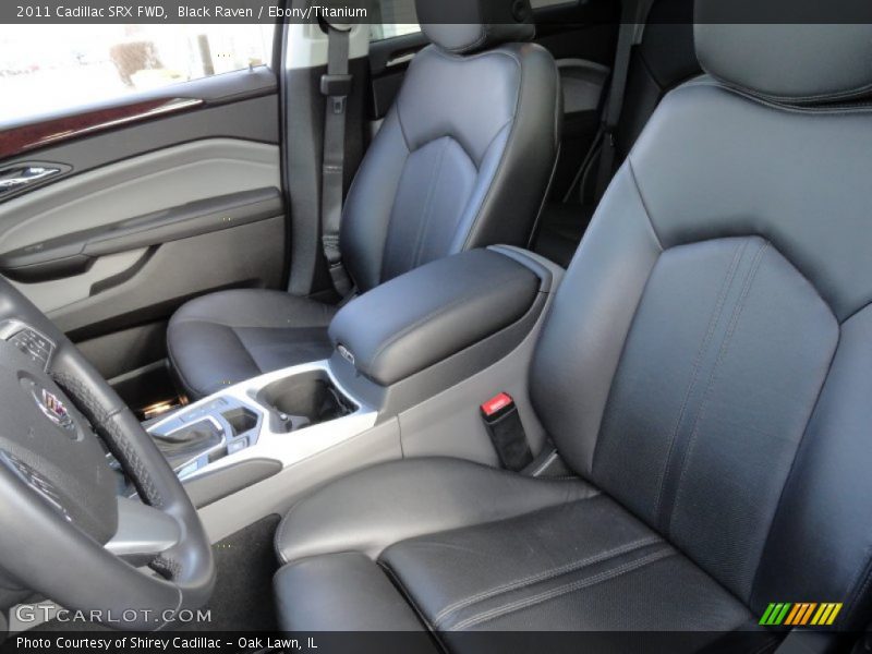 Black Raven / Ebony/Titanium 2011 Cadillac SRX FWD