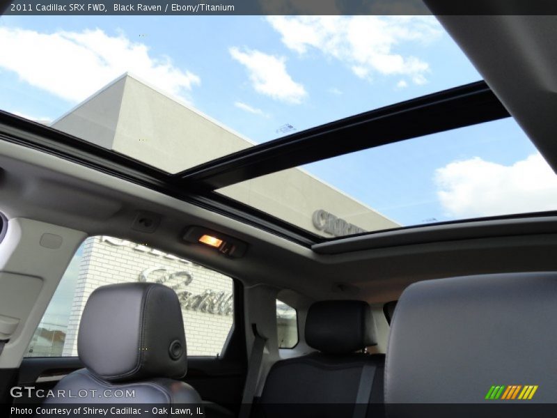 Black Raven / Ebony/Titanium 2011 Cadillac SRX FWD
