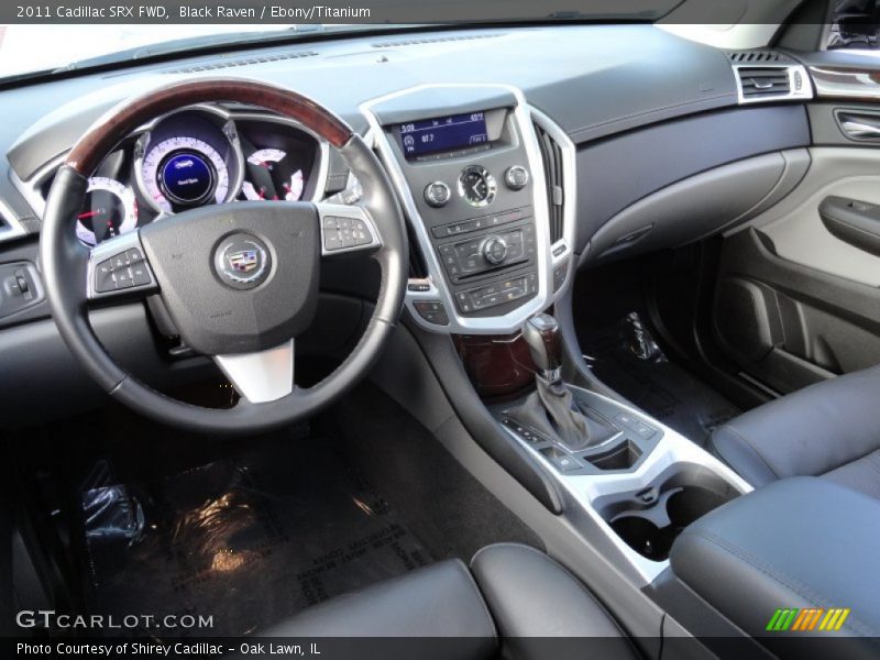 Black Raven / Ebony/Titanium 2011 Cadillac SRX FWD