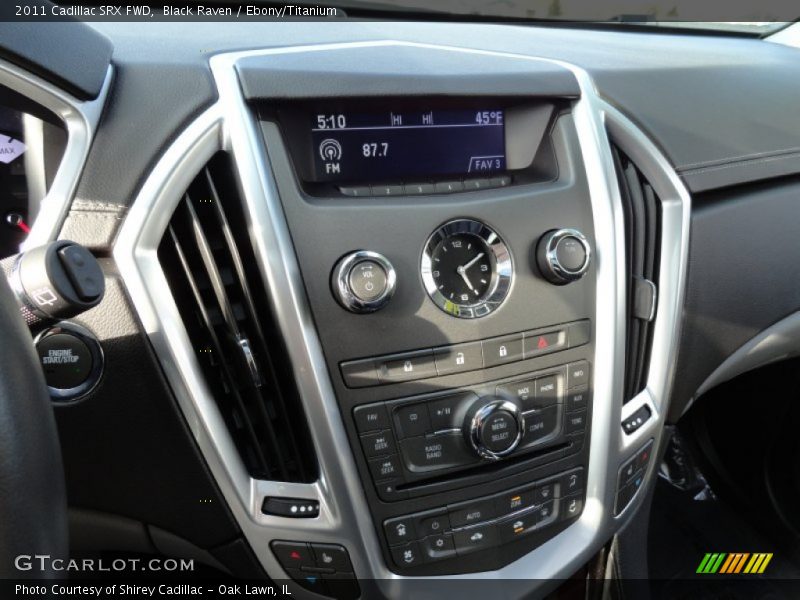 Black Raven / Ebony/Titanium 2011 Cadillac SRX FWD