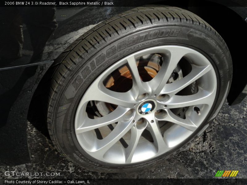 Black Sapphire Metallic / Black 2006 BMW Z4 3.0i Roadster