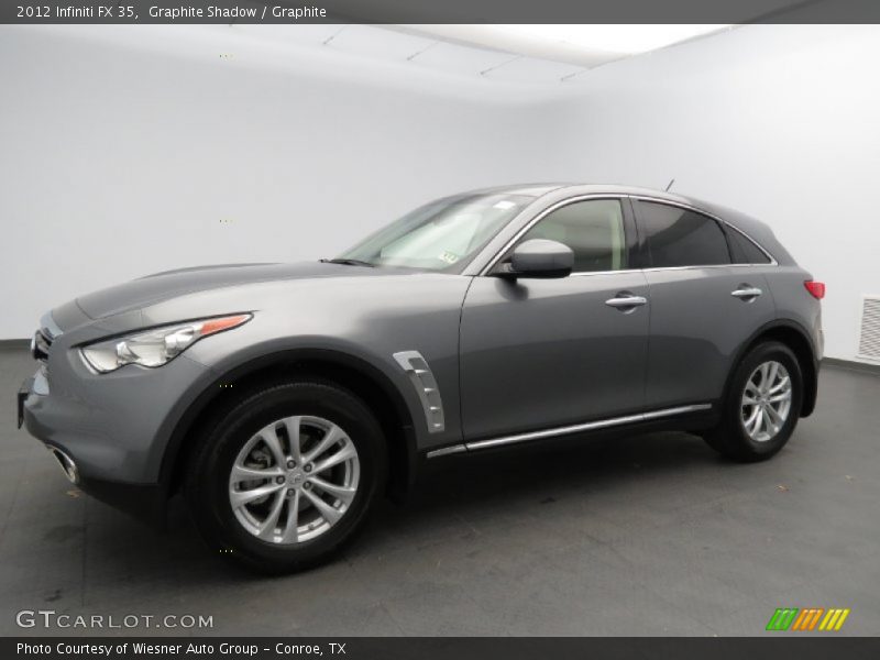 Front 3/4 View of 2012 FX 35