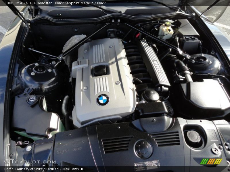 Black Sapphire Metallic / Black 2006 BMW Z4 3.0i Roadster