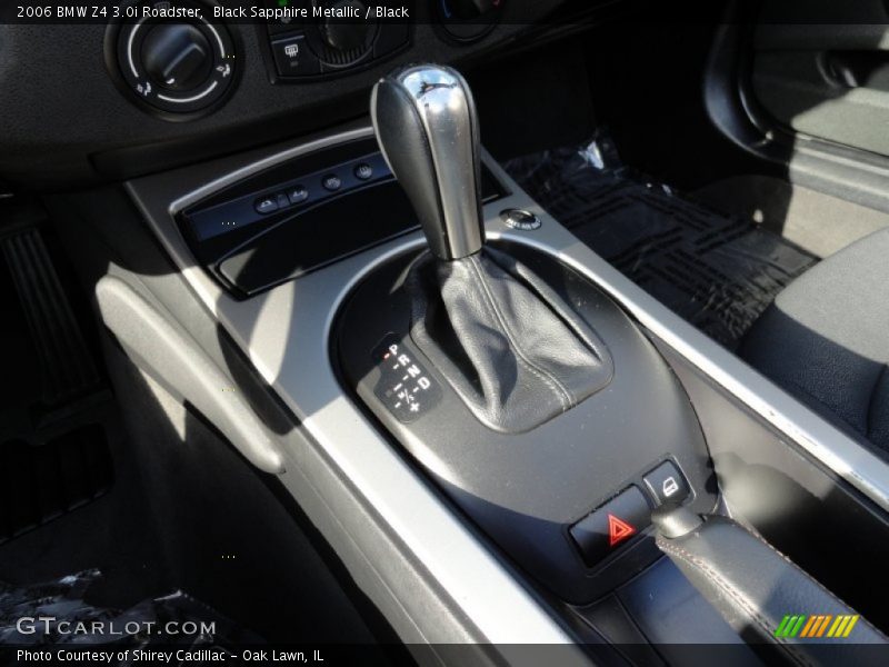Black Sapphire Metallic / Black 2006 BMW Z4 3.0i Roadster