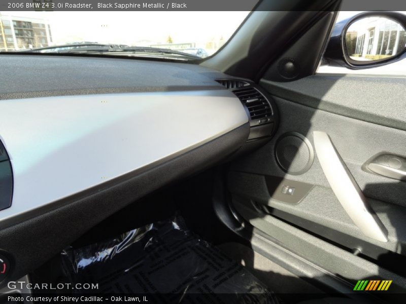 Black Sapphire Metallic / Black 2006 BMW Z4 3.0i Roadster